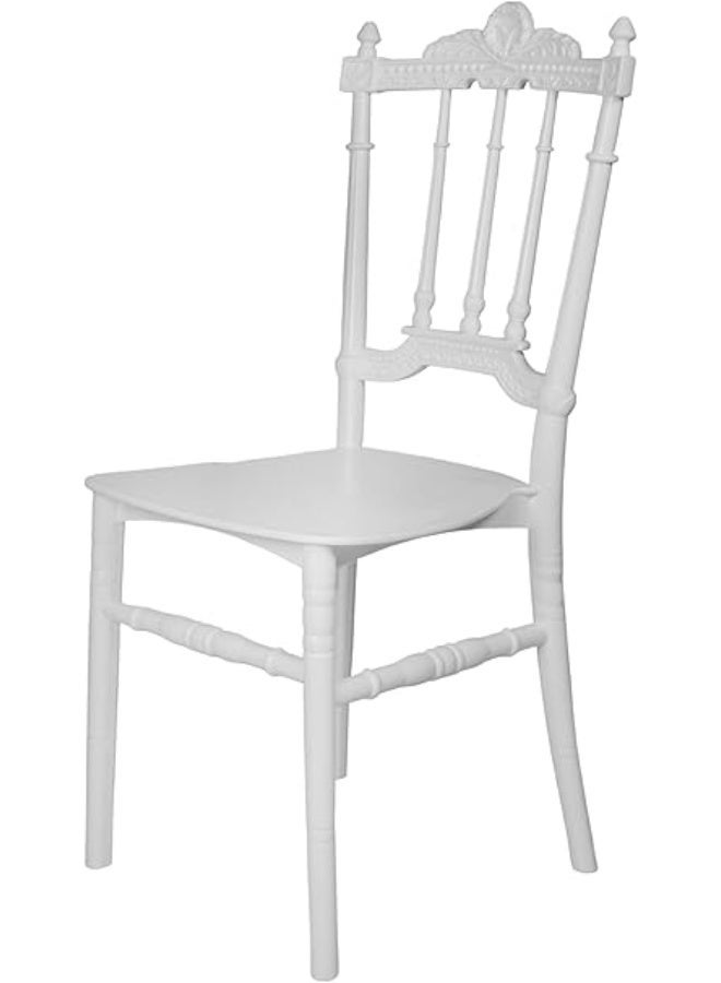 خورشيد للبلاستيك كرسي أفراح أبيض من خورشيد بلاست للبلاستيك - Image 2